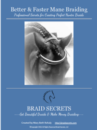 BETTER & FASTER MANE BRAIDING E-BOOK for Hunter Braids