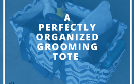 HORSE GROOMING ORGANIZATIONAL TOTE