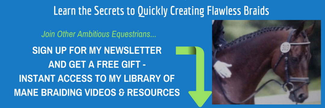 Mane Braiding Tips for Hunter & Dressage Riders