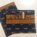 Guide to Braided Horse Manes - Horse Mane Braiding Kit and Bag - Navy & Tan