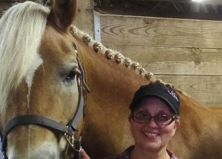 After - Button Braid Makeover