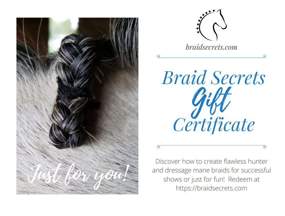Hunter Braiding Gift Certificate